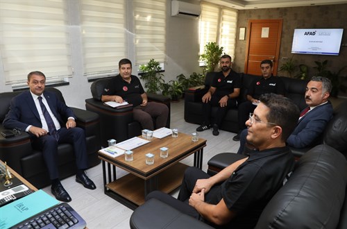 VALİ ŞILDAK: AFETLERE KARŞI HAZIR OLMAMIZ GEREKİYOR